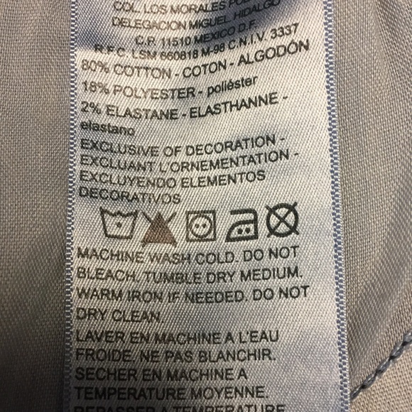 New Levi Signature Stretch Denim Blue Jean Shorts - Picture 7 of 7